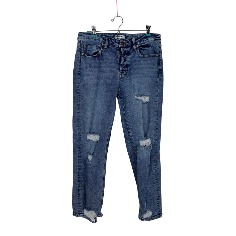 Vigoss Frankie Slim Straight Distressed Jeans Women's 31